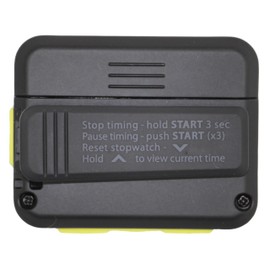 Gymboss miniMAX Interval Timer and Stopwatch - GREEN / YELLOW SOFTCOAT