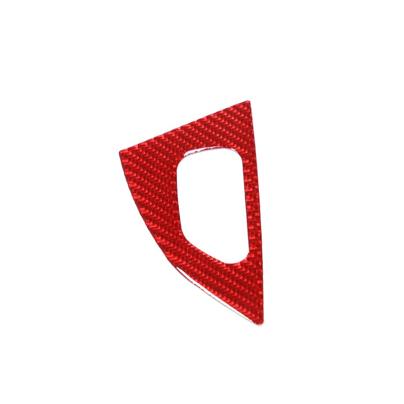 encar88_8 Red Door Handle Lock Switch Button Sticker Trim For