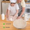 Lorzon 6 Pack Bread Proofing Basket Cover, 10 Inch Round