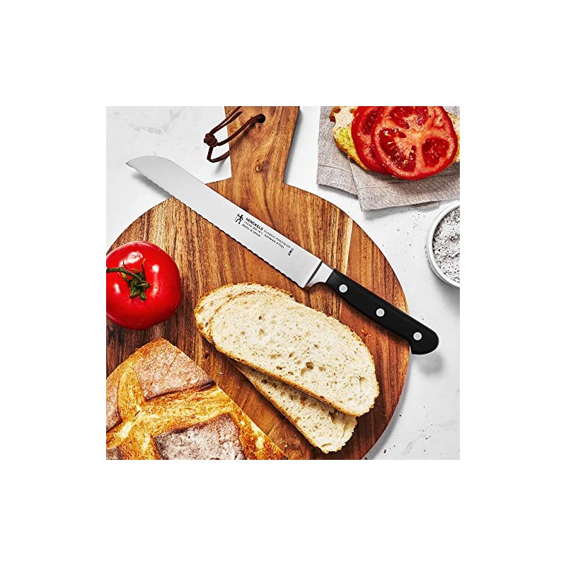 HENCKELS Classic Precision Razor-Sharp 8-inch Bread Knife, Cake Knife, German