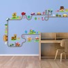 DaraBaby Vinil Decorativo Infantil Pista Autos Carritos Habitación