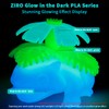 ZIRO PLA Glow Filament 1.75mm, 3D Printer Filament PLA, Glow