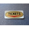 New Original SMALLER Skee Ball Arcade Ticket Decal Used on all Redemption Games