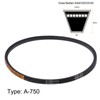 sourcing map A-780 V-belt drive belt, 780 mm, inside 13