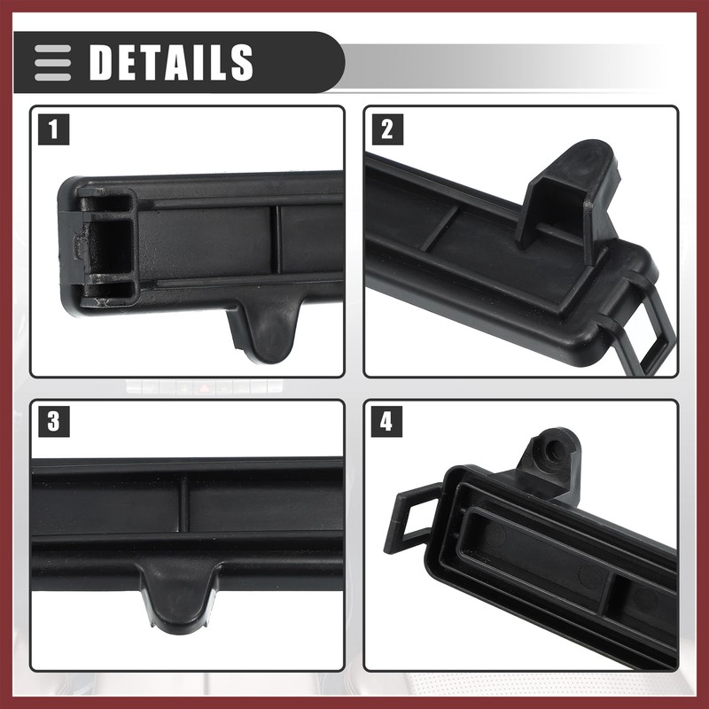 HEROFFIX Cabin Air Filter Cover, for Jeep Cherokee 2014-2020, Plastic,