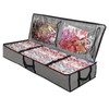 Wrapping Paper Storage Bag, Waterproof Dustproof Gift Wrap Organiser with