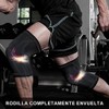 DQST - 1 Par de Rodilleras Deportivas, Rodilleras Elásticas Antideslizantes,
