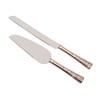 Galaxy Rose Gold Knife and Server Set