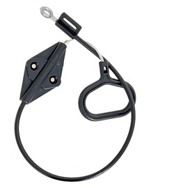 Recliner Cable D Ring Handle Replacement,22inch O end Inclined Cable Handle Joint Compatible with LazyBoy Parachute reclinerrelease line,Replacement Parts for Sofa and Couch Recliner Repair (1 PCS)