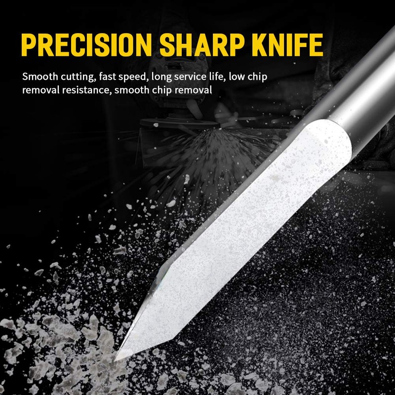 30 Degree V Groove Bit,0.1mm Carbide PCB Engraving Router Tool,Tungsten