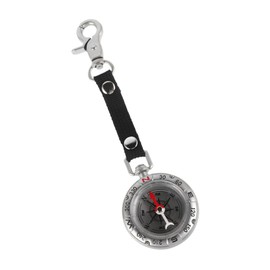 BESPORTBLE Compass Keychain Hunting Handheld Camping Outdoor Compass Pocket Engraved Climbing Compass for Hiking Compass Navigation Clip on Compass Hanging Compass Small Compass Zinc Alloy