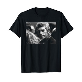 Steve McQueen The Great Escape Actor Motorcycle Racer 1969 T-Shirt