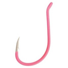 Gamakatsu 02613-P Octopus Loose Hook (5 Pack), Size 3/0, Pink