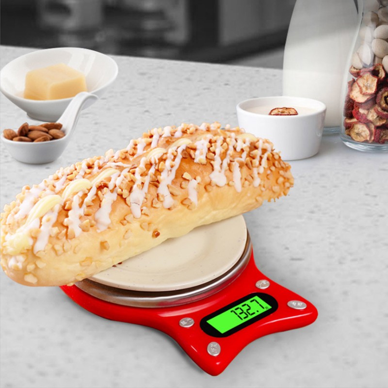 Mini Kitchen Food Scale Digital Cooking Multifunction Weight Scale with
