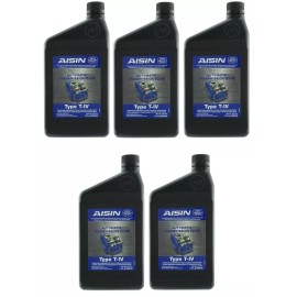 AISIN ATF-0T4 x5 Quart AISIN T-IV Auto Transmission Oil Fluids TOYOTA LEXUS LR2 RAM SAAB VOLVO