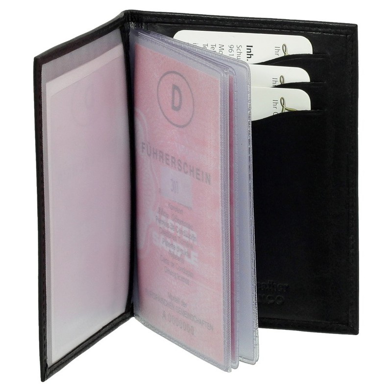 Leather ID Card Holder Credit Card Holder Car Folder Various
