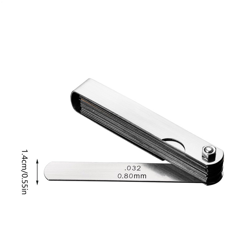 Feeler Gauges for Valves | Stainless Steel 32X Guitar Feeler
