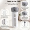 Lumbor37 Kit de Viaje, Botellas de Viaje 4 en 1,