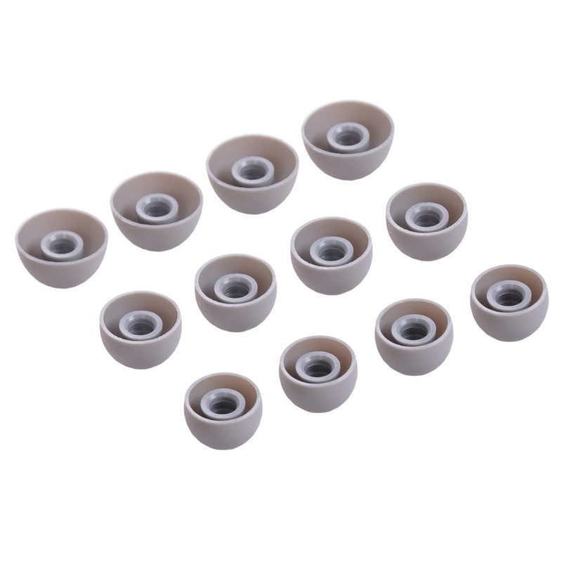 6 Pairs Replacement Earbuds Tips Silicone Eartips Set for Beats