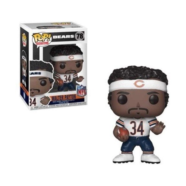 Funko POP! NFL: Legends - Walter Payton (WH),Multi-colored ,3.75 inches