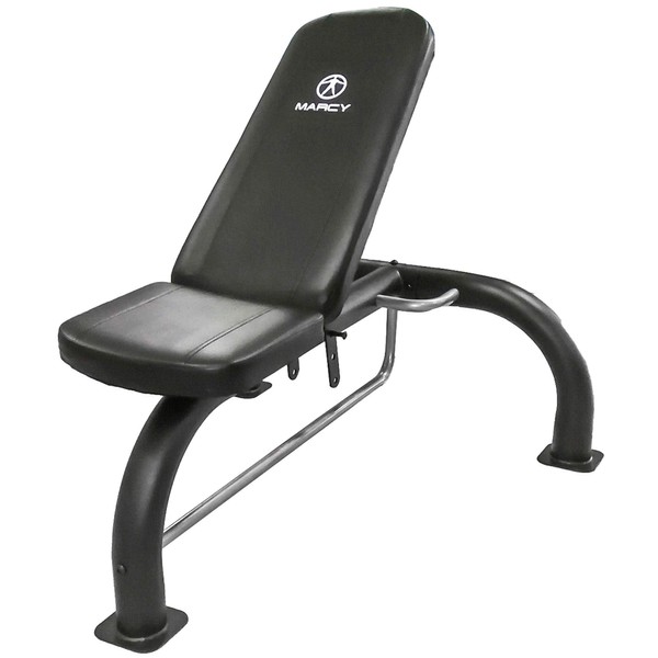 Marcy Multipurpose Utility Weight Bench – Adjustable Backrest Positions, Home Gym Equipment SB-10900 Black 9.25 x 17.50 x 42.00"