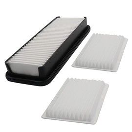 LSDZWORK Air Filter Kit for Kubota Tractor Cabin Replace 6A671-75090 014520-0804 and T1855-71600