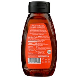 Wholesome Sweeteners 16-Ounce Organic Raw Unfiltered Honey Bottle, 100% Pure, Fair Trade Certified, Non GMO Project Verified, & Gluten Free, 1 Pack