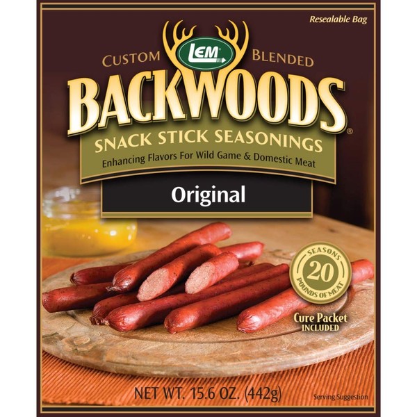 LEM Backwoods Snack Stick Seasoning with Cure Packet