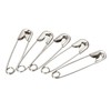 sourcing map Pack of 2000 Safety Pins 22 mm / 0.87 Inch Metal Sewing Needles for Blankets Crafts Brooch Making Silver Tone