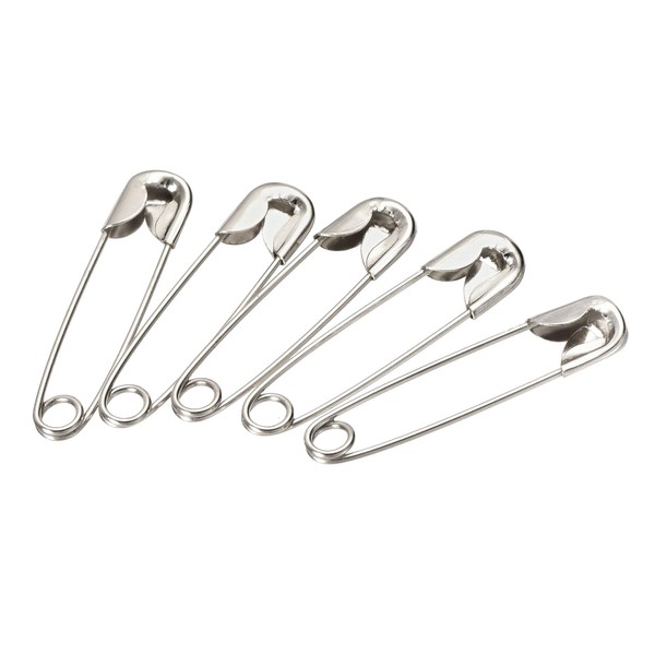 sourcing map Pack of 2000 Safety Pins 22 mm /