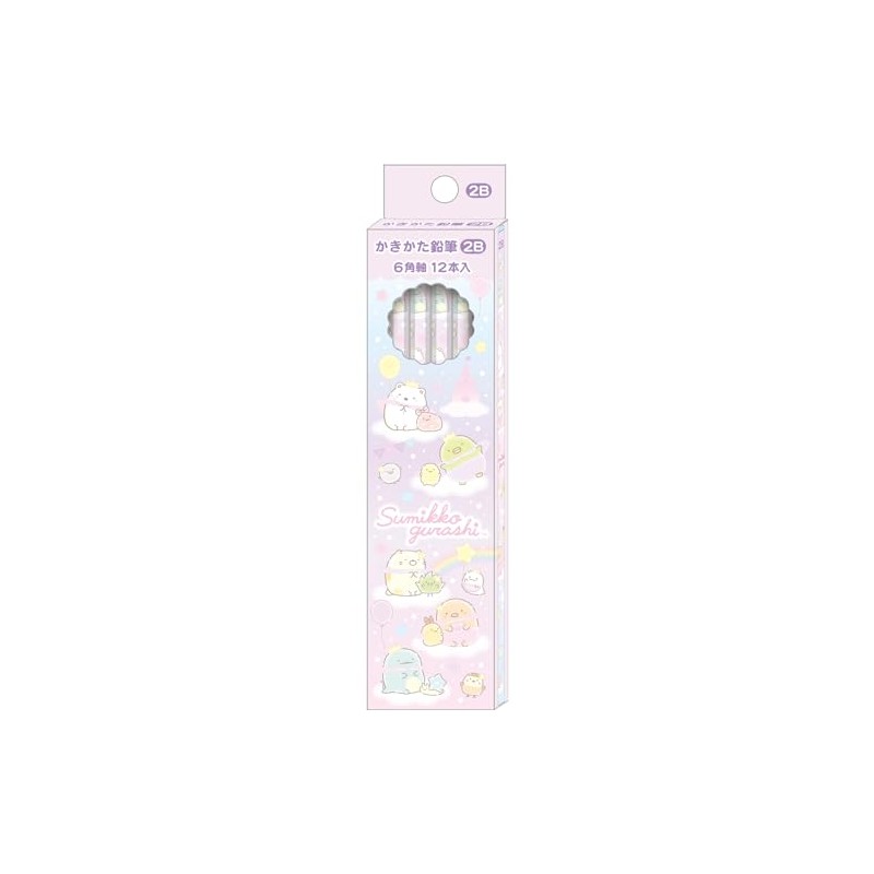 San-X PH18702 Sumikko Gurashi Shikata Pencil, 2B, Dozen