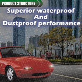 GRAND ORANGE Front Bumper Turn Signal Lights Pair with Bulbs Compatible with Mazda MX-5 Miata 1990 1991 1992 1993 1994 1995 1996 1997 8BN151060, 8BN151070 Halogen Clear Lens