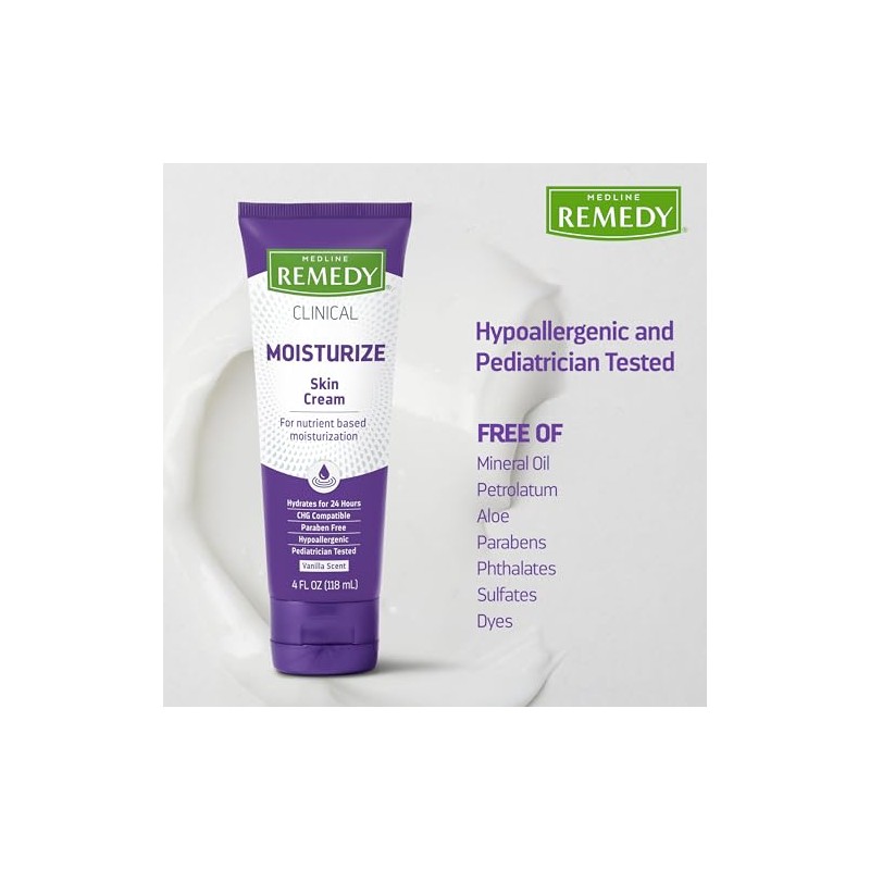 Medline Remedy Phytoplex Nourishing Skin Cream, 4 Oz