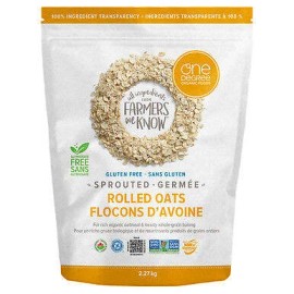 One Degree Organic Foods, Gluten Free Sprouted Rolled Oats, 2.27kg/5 lbs.