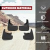 KUAFU Front & Rear Mud Flaps Splash Guards Compatible with