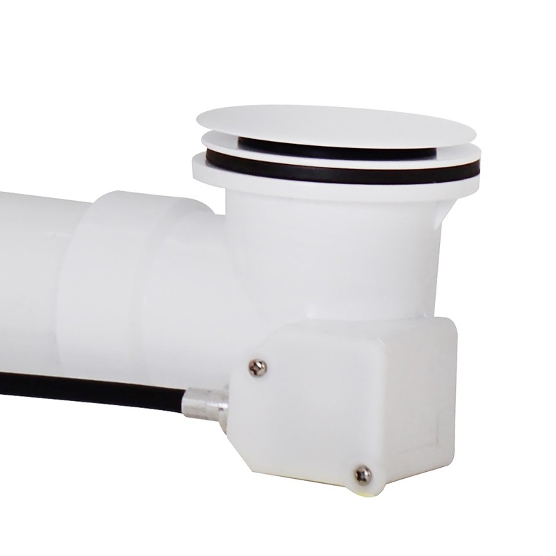Westbrass European Style Trim for Cable Drive Bath Waste, Powder