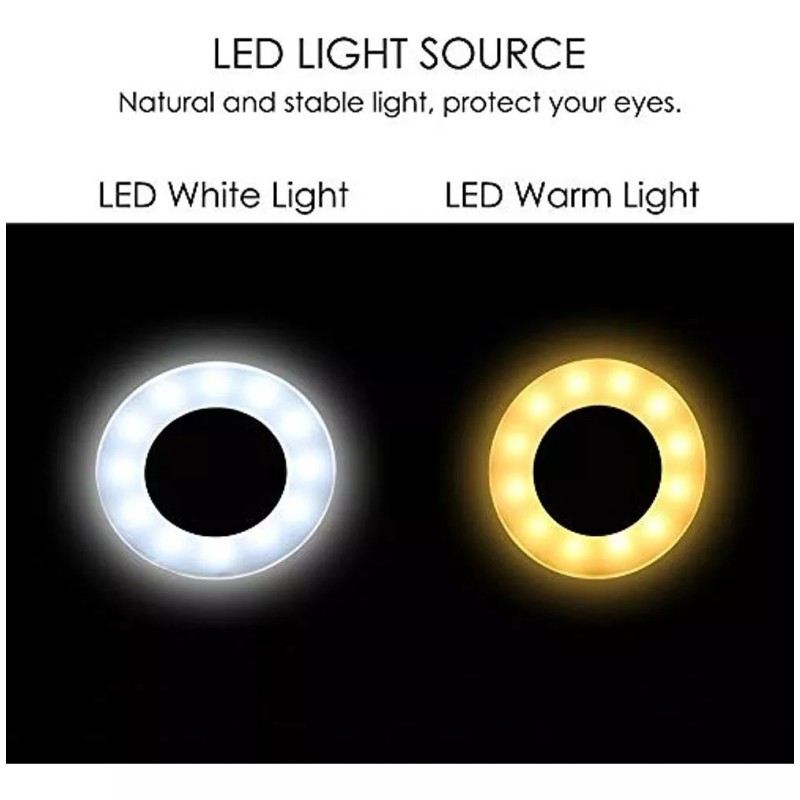 Yuyte ~? Lámpara De Escritorio De Belleza, Luz Led Para