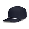 Pacific Headwear Weekender Cap, Navy/White