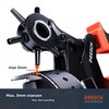 Presch Belt Hole Puncher - Revolving Hole Punch Plier with