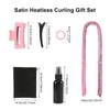 Pink Curling Set for Women - All-in-One Styling Kit with