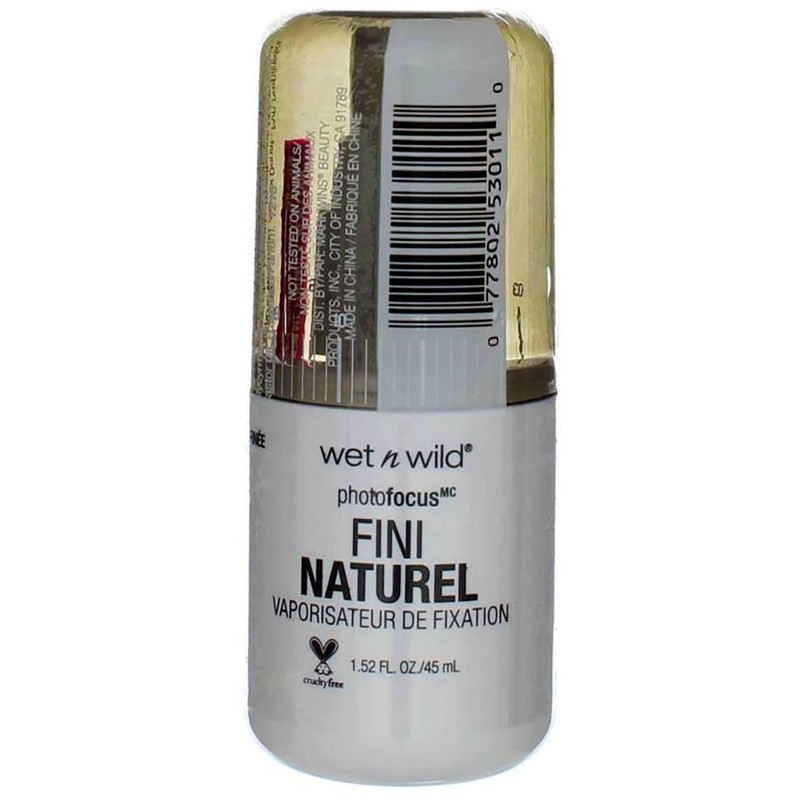 Wet N Wild Photofocus Natural Finish Setting Spray (Pack of
