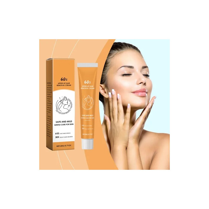Crema Depilatoria Para Labio Superior Para Mujeres Y Hombres