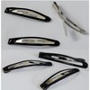 Slim Snap Hair Clips for Flyaway Hair (Small, 25-Pack) Snap Clip