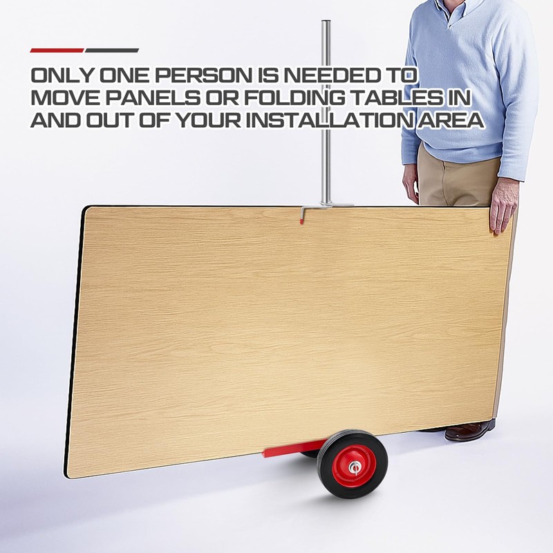 Datanly Panel Dolly Heavy Duty 1000LBs Capacity with Fixed Handle