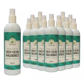 Productos Mart Mexico Tónico Facial De Coco Con Ácido Hialurónico (500ml) 12 Pack Momento De Aplicación Día/noche Tipo De Piel Todo Tipo De Piel