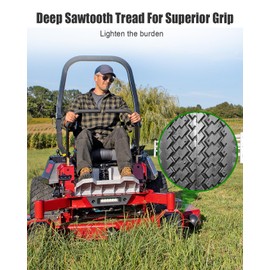 TIKSCIENCE Front Wheel and Tire Assembly Replace 105-3471 Fit for Toro TimeCutter Z Exmark Quest Z-Turn, 3/4″ Axel Lawn Mower Wheel Assembly Tires