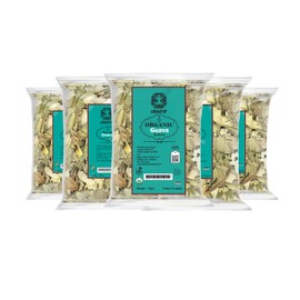 Akshit Dried Guava Leaves, Hojas De Guayaba Secas, 13oz, Natural Guava Loose Leaf Herbal Tea, Vegan, Non GMO. By Akshit.