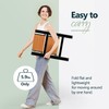 WOA WOA Step Ladder, Widening Pedals for Extra Balance, Lightweight