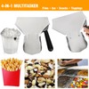 Stainless Steel French Fry & Popcorn Scoop – Quick-Fill Multipurpose