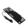 87 Key Mechanical Keyboard RGB Backlight Blue Switch Quick Response
